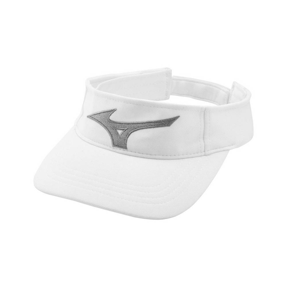 Mizuno Men's Tour Visor White/Grey (260312-COX)